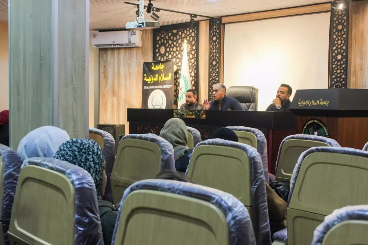 أجتماع رئيس مجلس الادراة المُكلف بالطلبة