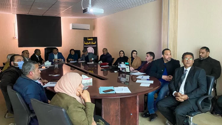 اجتماع موسع مع أعضاء اللجنة المُكلفة من وزارة القوى العامة بطرابلس