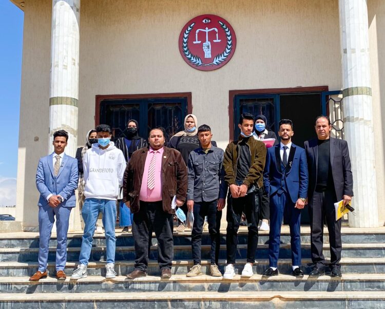 زيارة علمية لمحكمة استئناف بنغازي