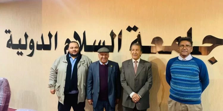 زيارة استاذ القانون الجنائي بكلية القانون جامعة بنغازي