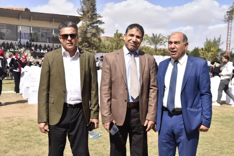 تكريم وفد مجلس الجامعة