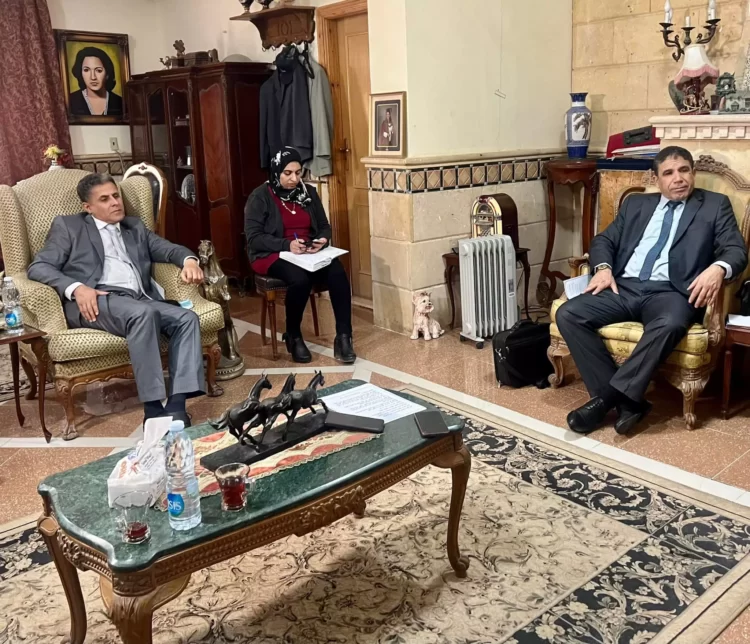 زيارة وفد مجلس إدارة جامعة السلام الدولية لجامعة القاهرة