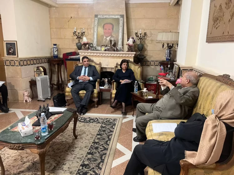 زيارة وفد مجلس إدارة جامعة السلام الدولية لجامعة القاهرة