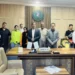 استقبال الجامعة للطلاب الوافدين من مصر