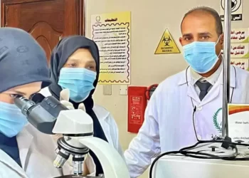 متابعة لسير العملية التعليمية بالمعامل الطبية