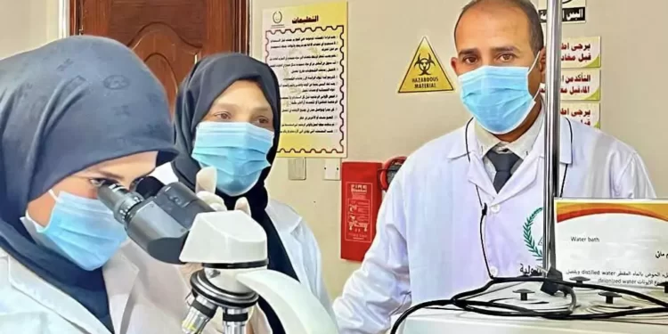 متابعة لسير العملية التعليمية بالمعامل الطبية