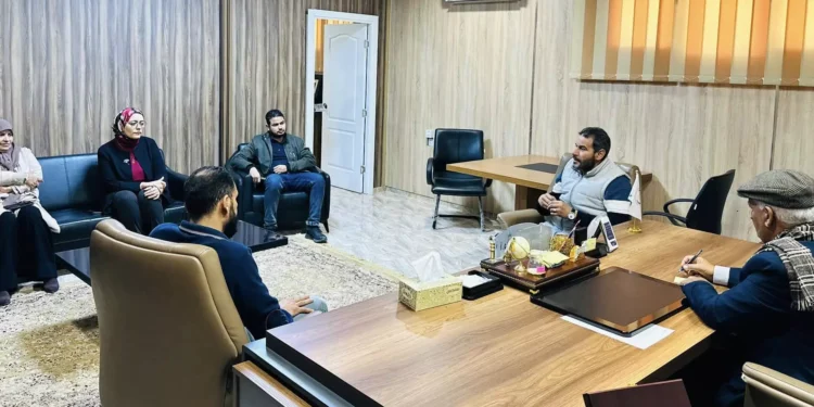 زيارة  نقابة صيادلة بنغازي الكبري