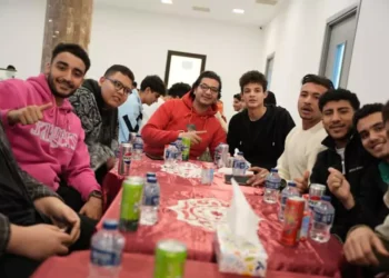مائدة رمضانية تجمع جامعة السلام الدولية وطلاب الجالية المصرية