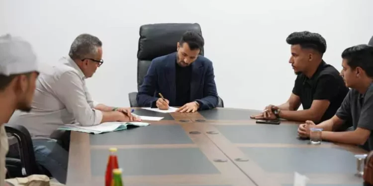 اجتماع تنظيمي لتعزيز العمل الطلابي